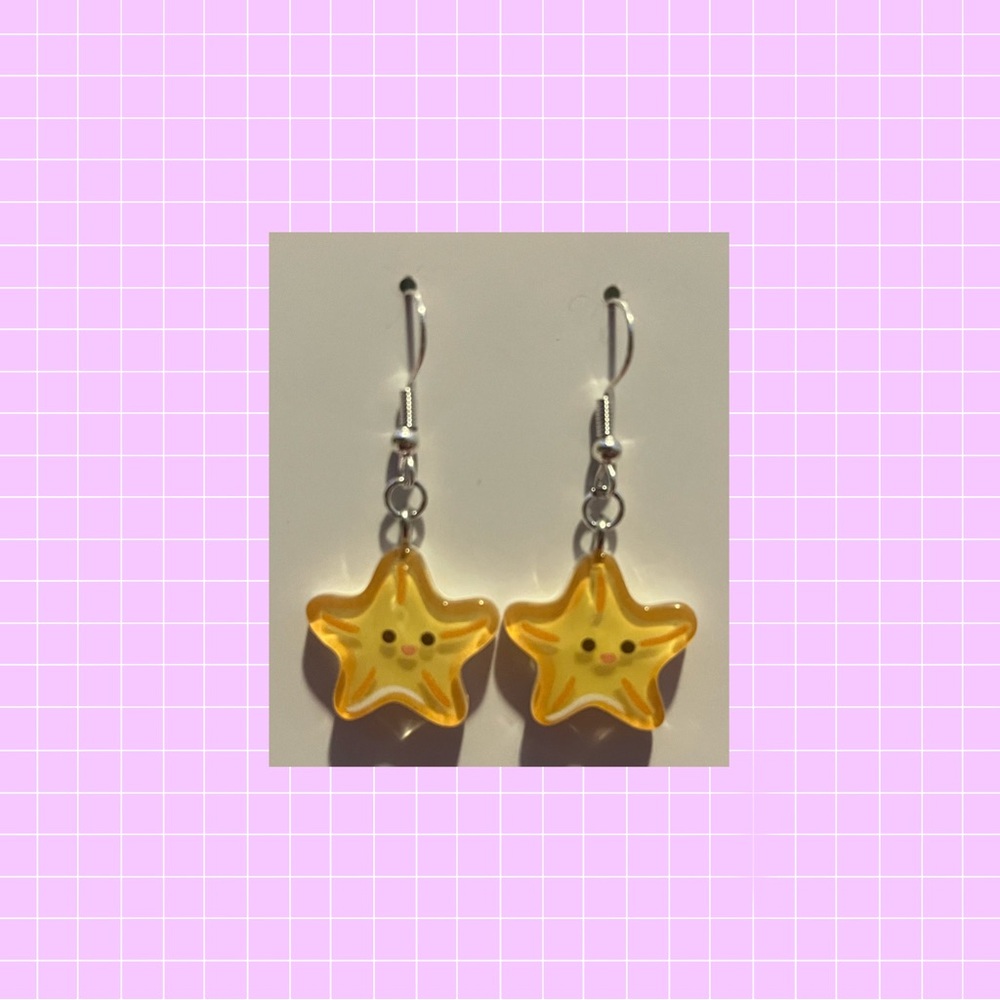 Starfish earrings
